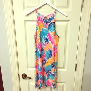 Lilly Pulitzer 🍍Pineapple 🍍 Print Dress 👗Size M